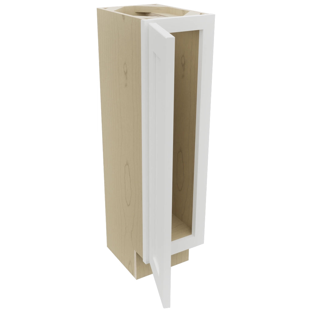 Fabuwood Galaxy Frost B09FD-12D Base Full Door Cabinet, Open View