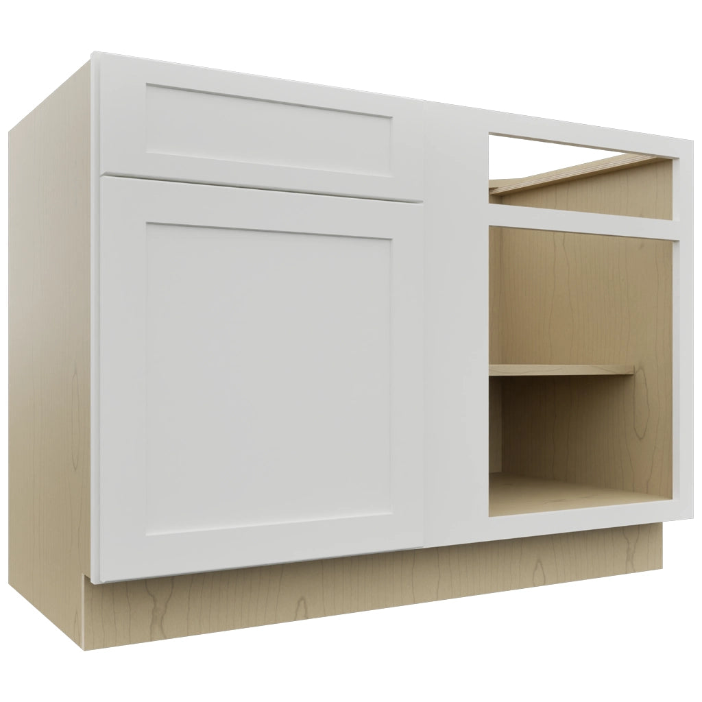 Fabuwood Galaxy Frost BLB48/51 Base Corner Blind Cabinet, Front View