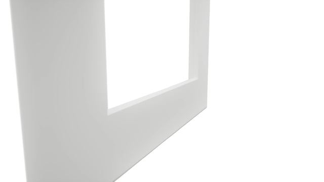 Fabuwood Galaxy Frost DS DFG1536 Wall Prepped Door, Detail View
