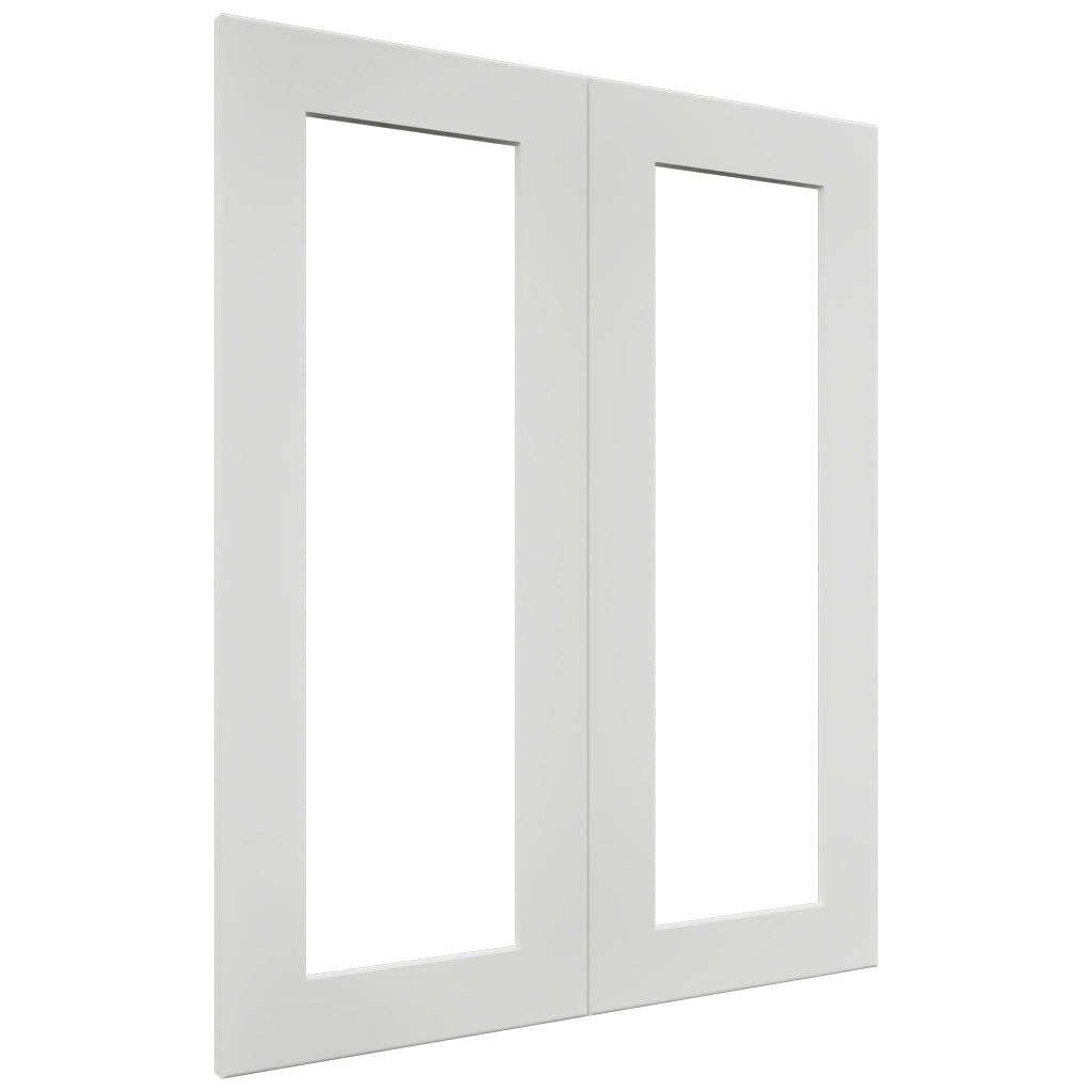 Fabuwood Galaxy Frost DS DFG2430 Wall Prepped Door, Front View