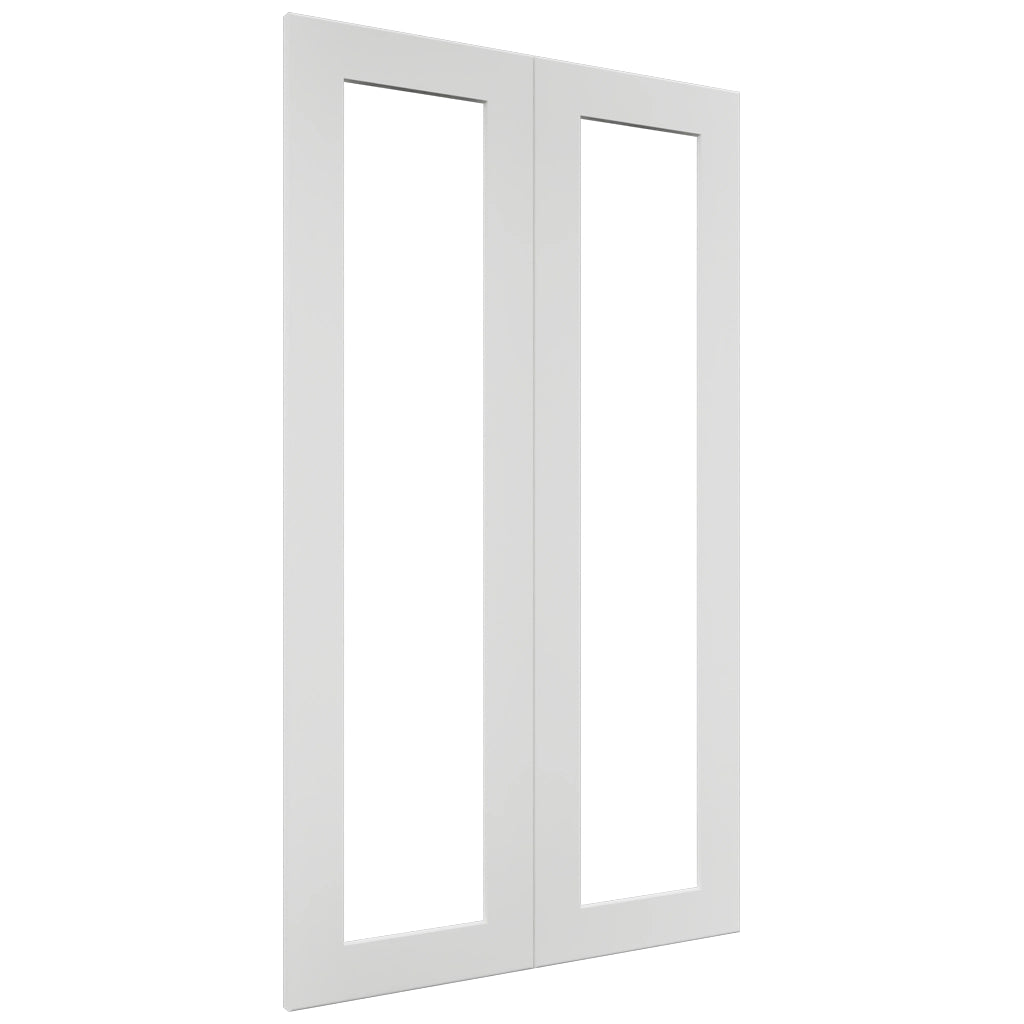 Fabuwood Galaxy Frost DS DFG2442 Wall Prepped Door, Front View