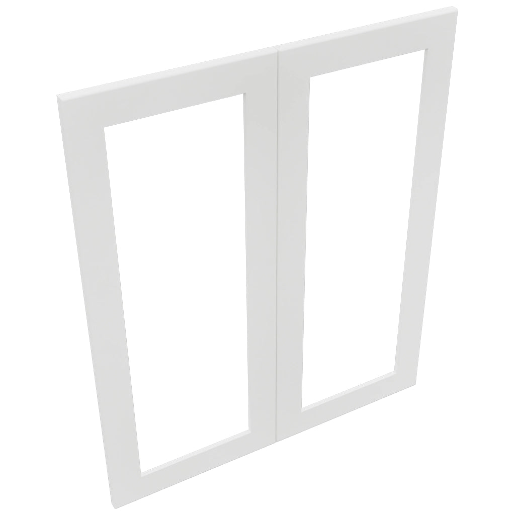 Fabuwood Galaxy Frost DS DFG3036 Wall Prepped Door, Top View