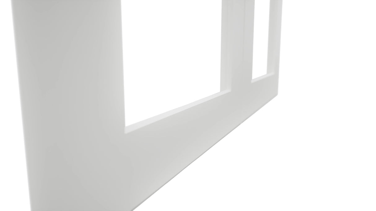 Fabuwood Galaxy Frost DS DFG3039 Wall Prepped Door, Detail View