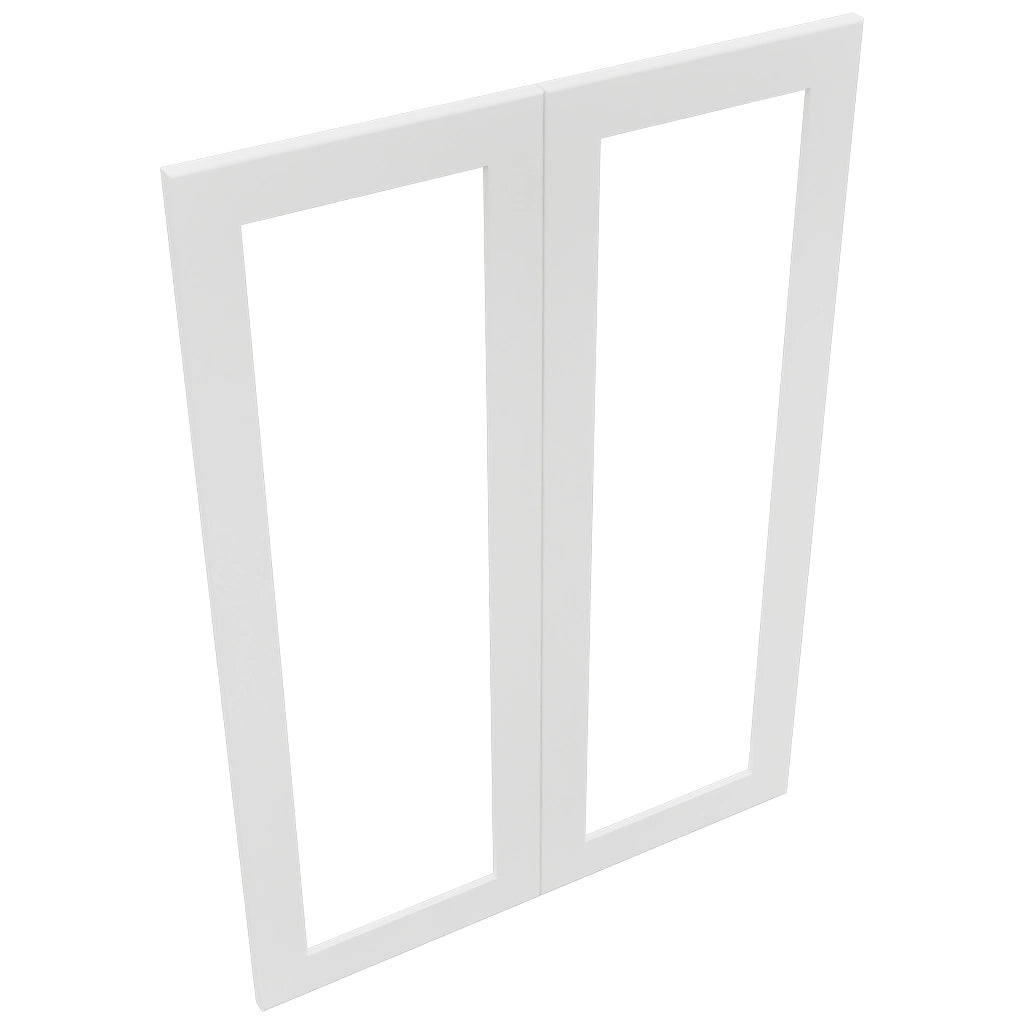 Fabuwood Galaxy Frost DS DFG3042 Wall Prepped Door, Top View