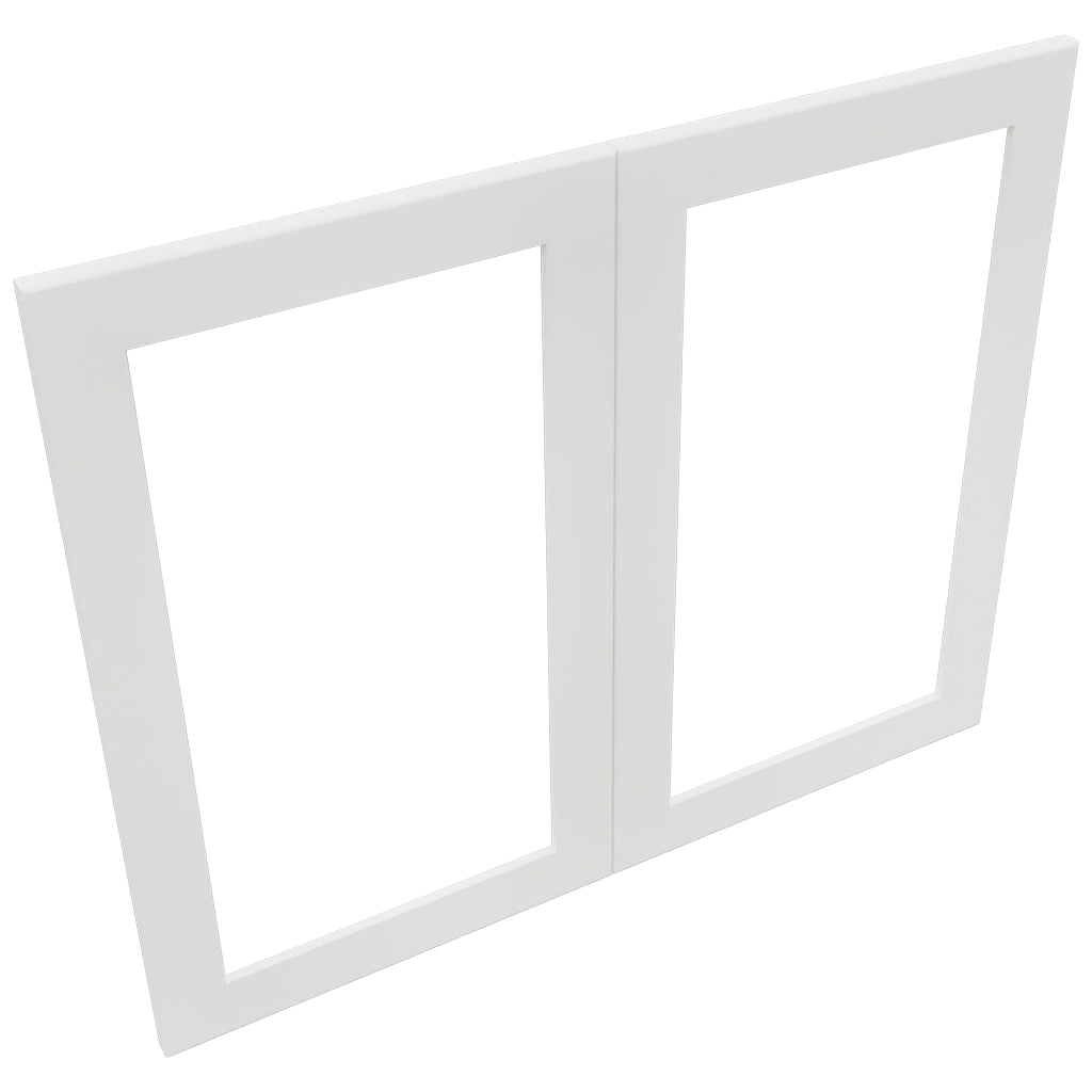 Fabuwood Galaxy Frost DS DFG3630 Wall Prepped Door, Top View