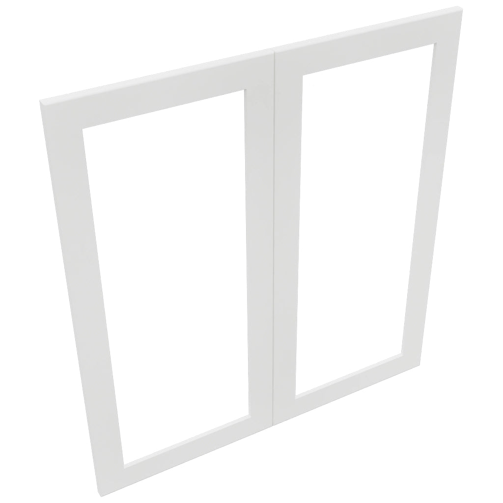 Fabuwood Galaxy Frost DS DFG3639 Wall Prepped Door, Top View
