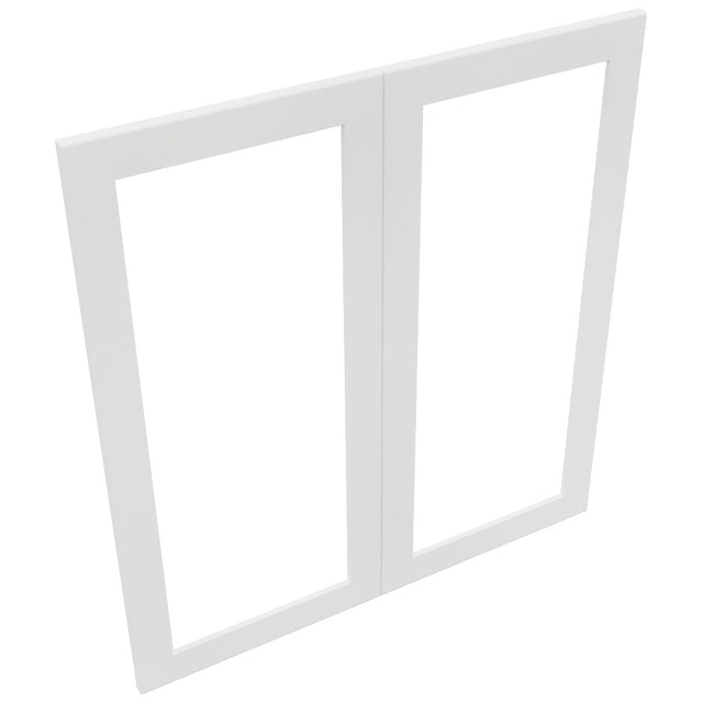 Fabuwood Galaxy Frost DS DFG3639 Wall Prepped Door, Top View