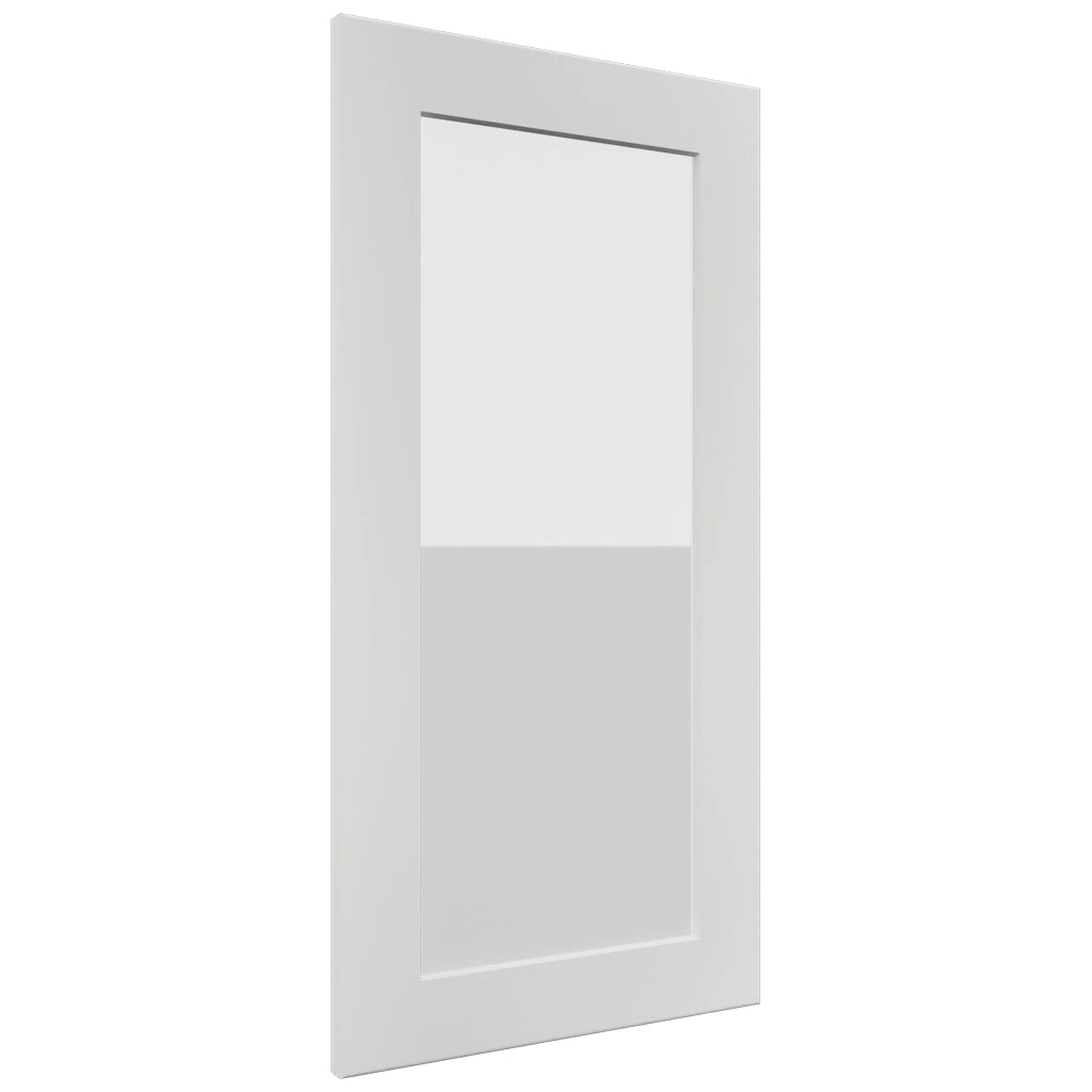 Fabuwood Galaxy Frost DS GDW1530 Wall Glass Door, Front View