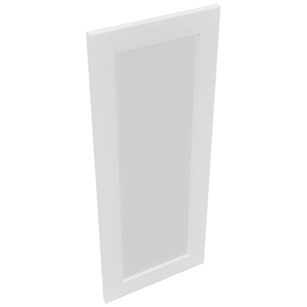 Fabuwood Galaxy Frost DS GDW1536 Wall Glass Door, Top View