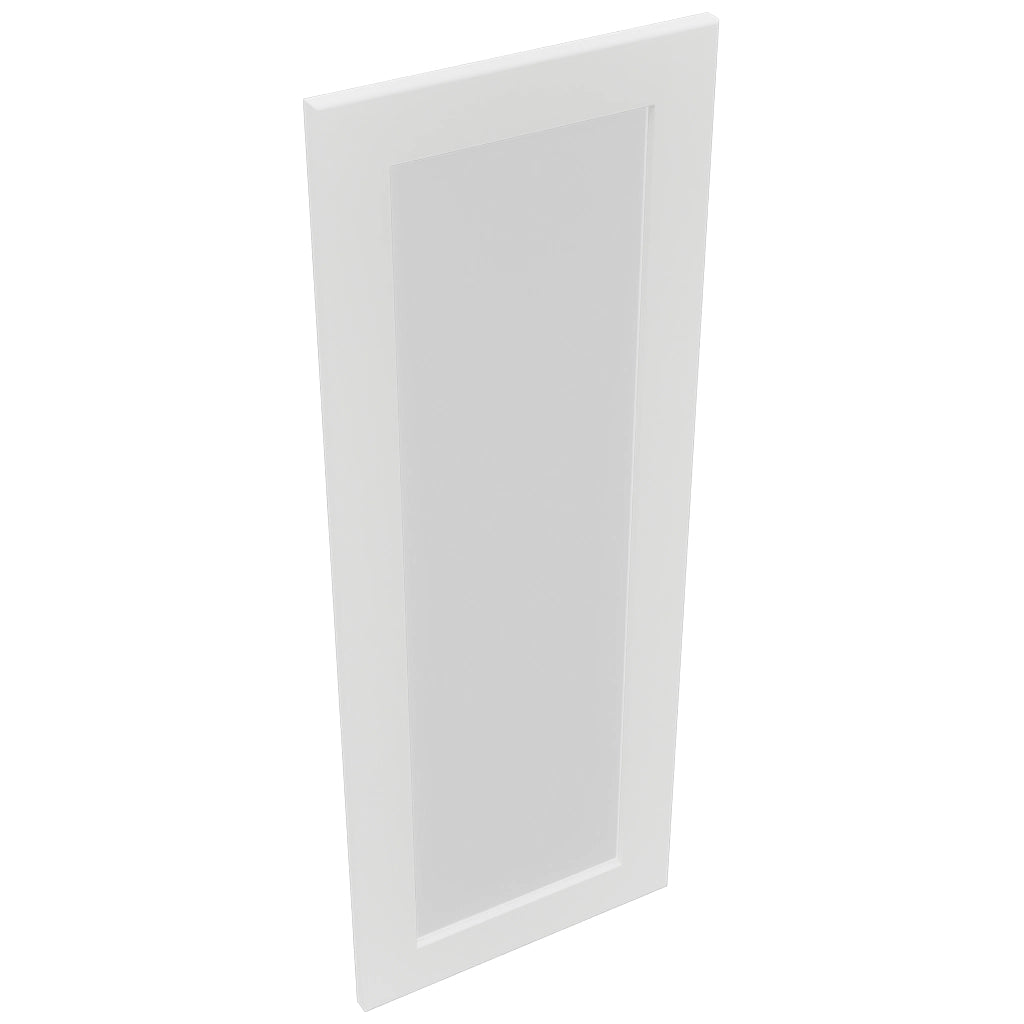 Fabuwood Galaxy Frost DS GDW1539 Wall Glass Door, Top View