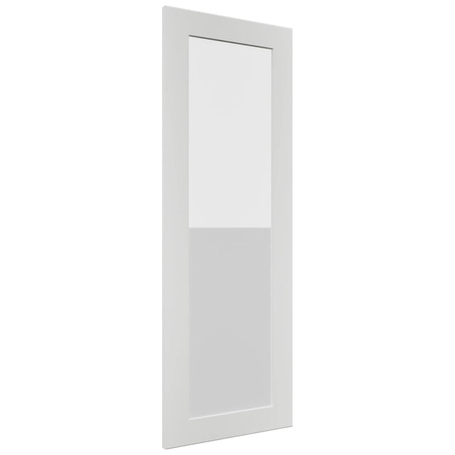 Fabuwood Galaxy Frost DS GDW1542 Wall Glass Door, Front View