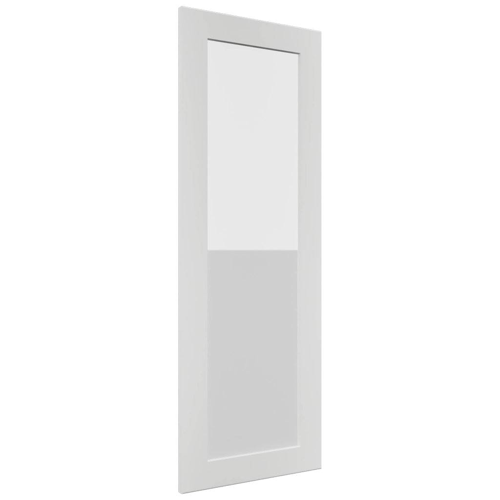 Fabuwood Galaxy Frost DS GDW1542 Wall Glass Door, Front View