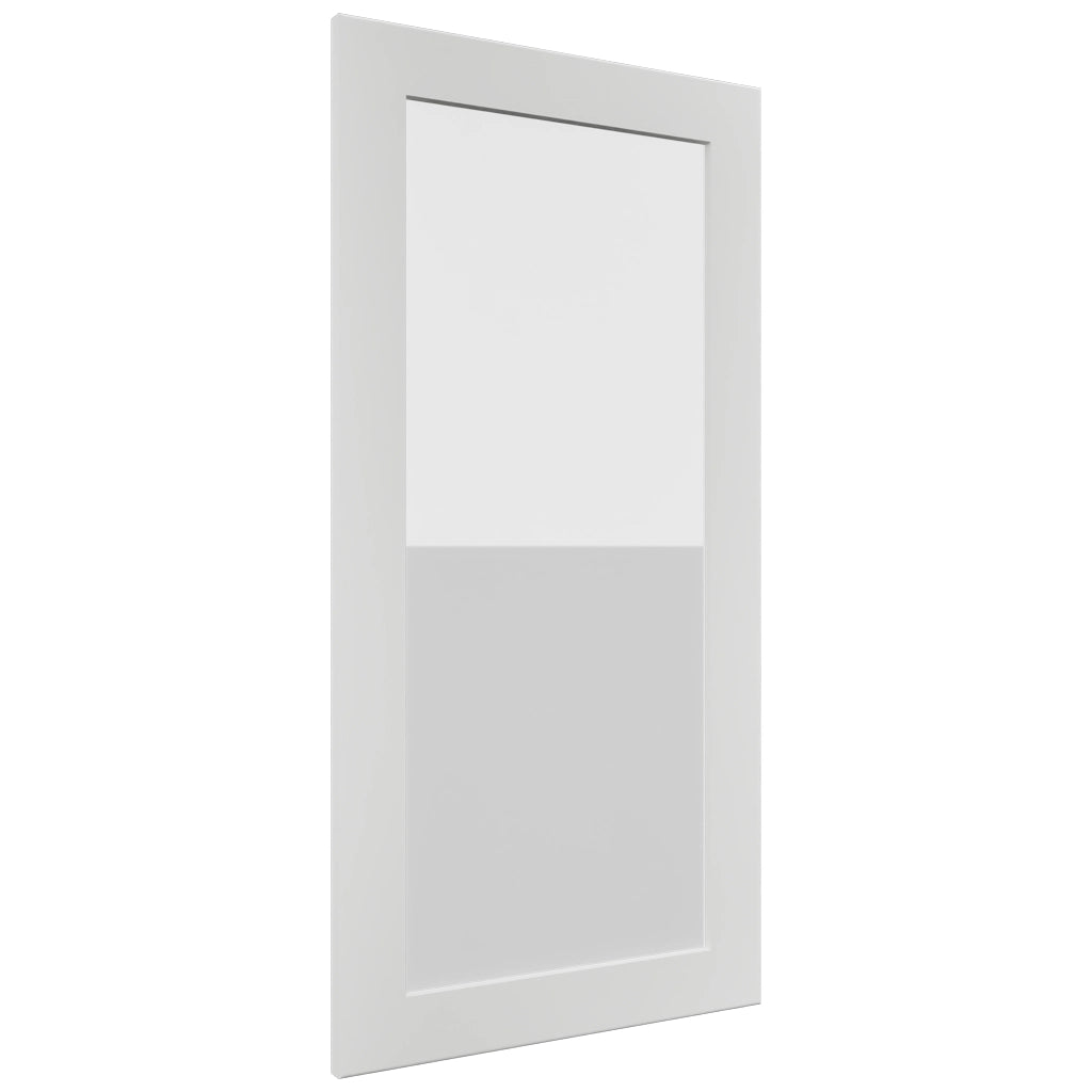 Fabuwood Galaxy Frost DS GDW1836 Wall Glass Door, Front View