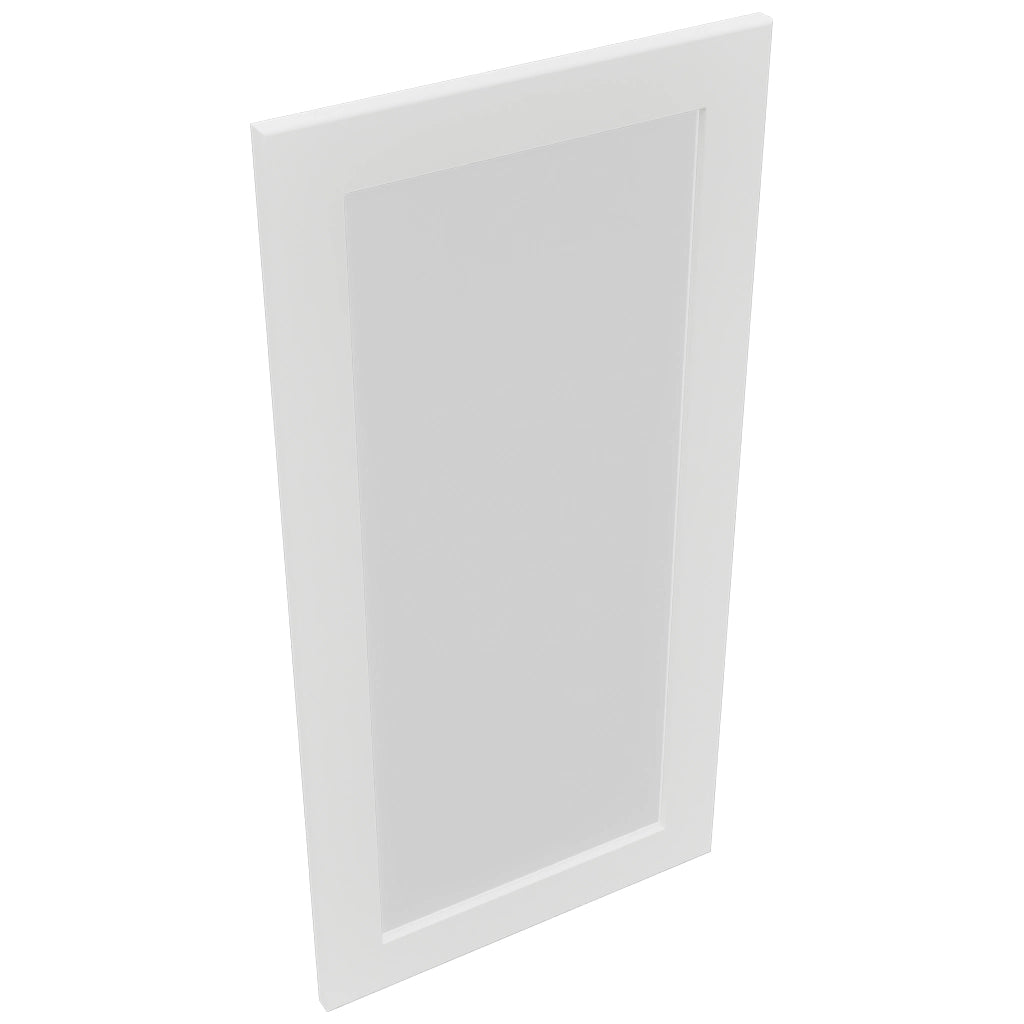 Fabuwood Galaxy Frost DS GDW1836 Wall Glass Door, Top View