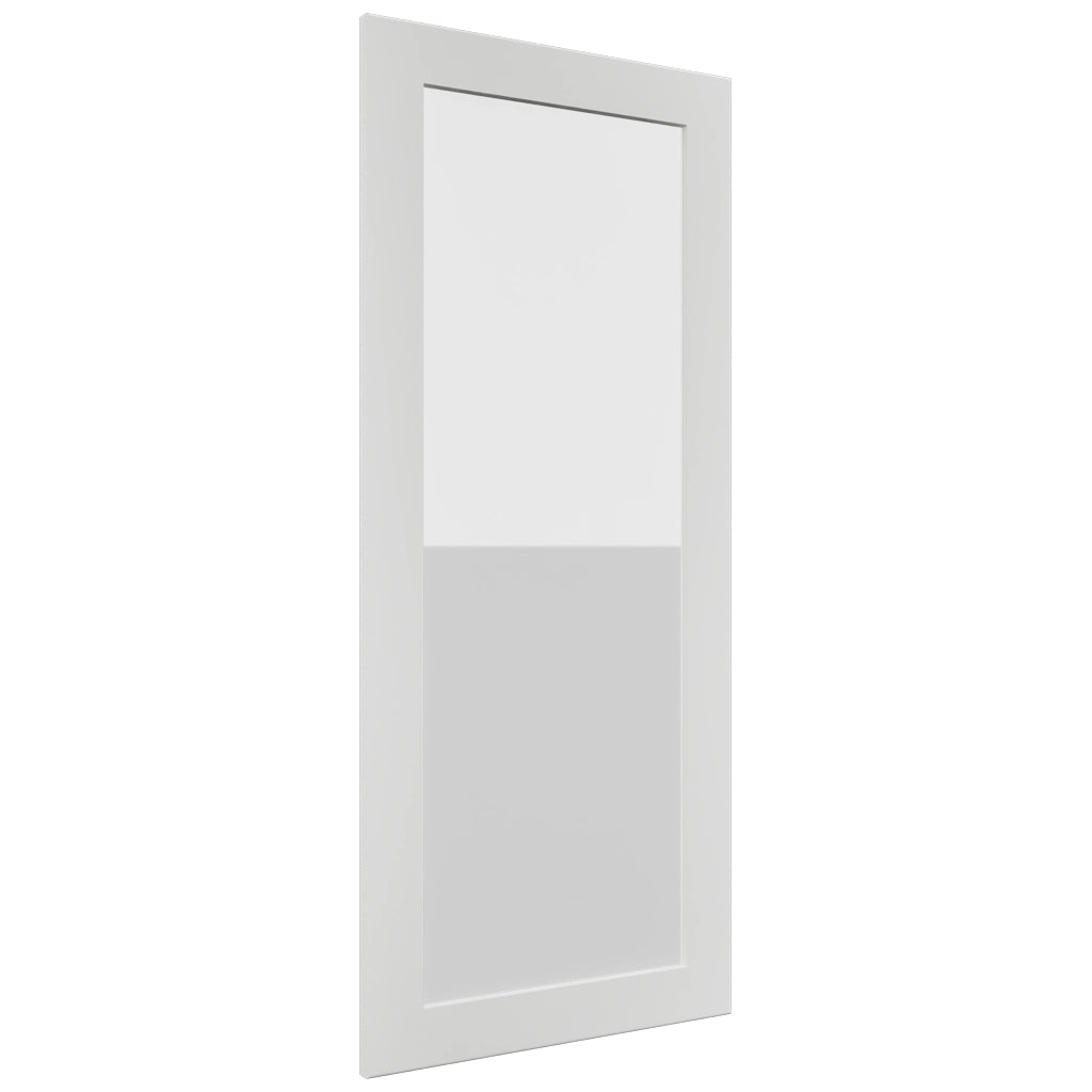 Fabuwood Galaxy Frost DS GDW1842 Wall Glass Door, Front View