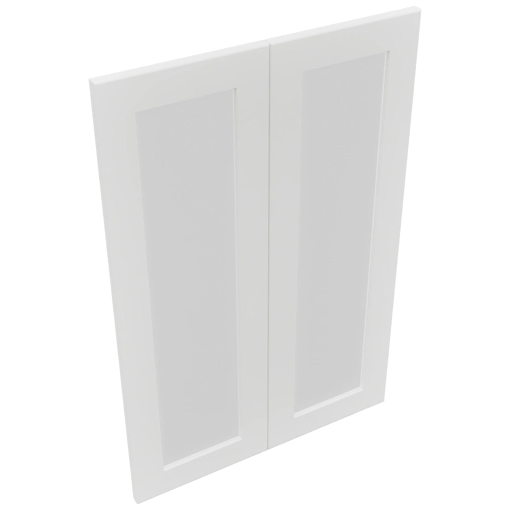 Fabuwood Galaxy Frost DS GDW2436 Wall Glass Door, Top View