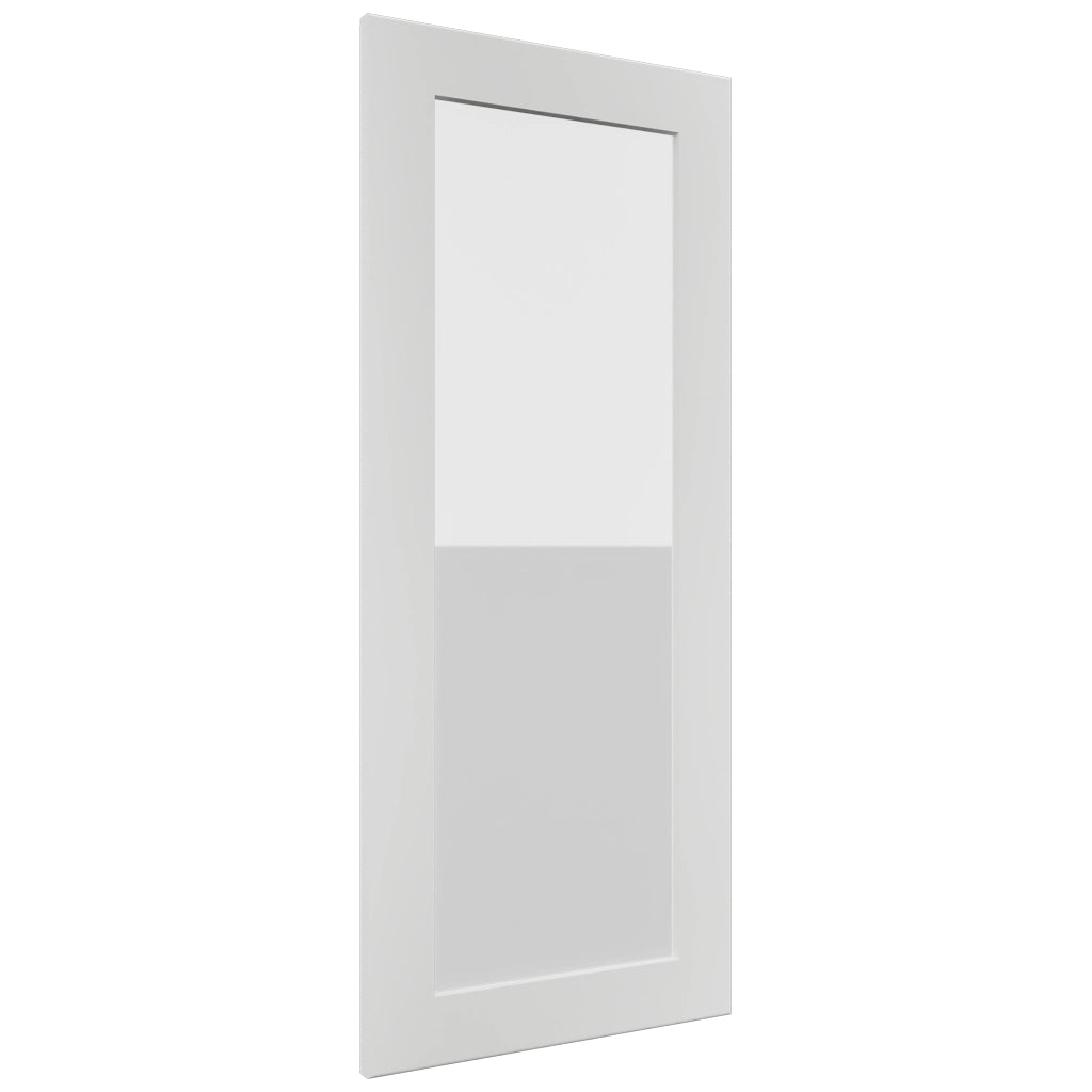 Fabuwood Galaxy Frost DS GDWDC2436 Wall Glass Door, Front View