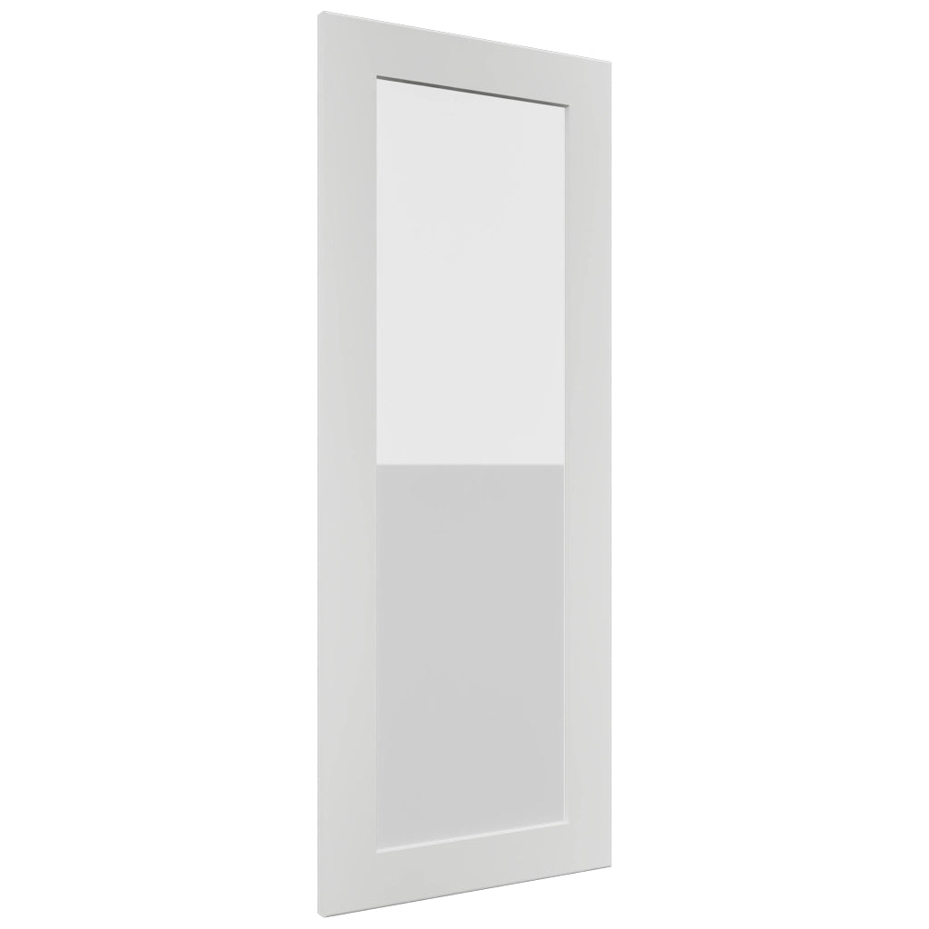 Fabuwood Galaxy Frost DS GDWDC2439 Wall Glass Door, Front View