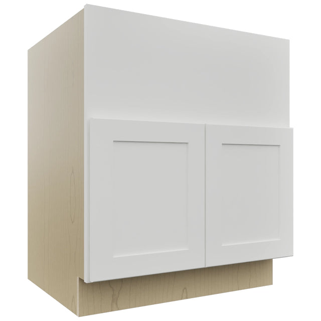 Fabuwood Galaxy Frost FS30 Base Farm Sink Cabinet, Front View