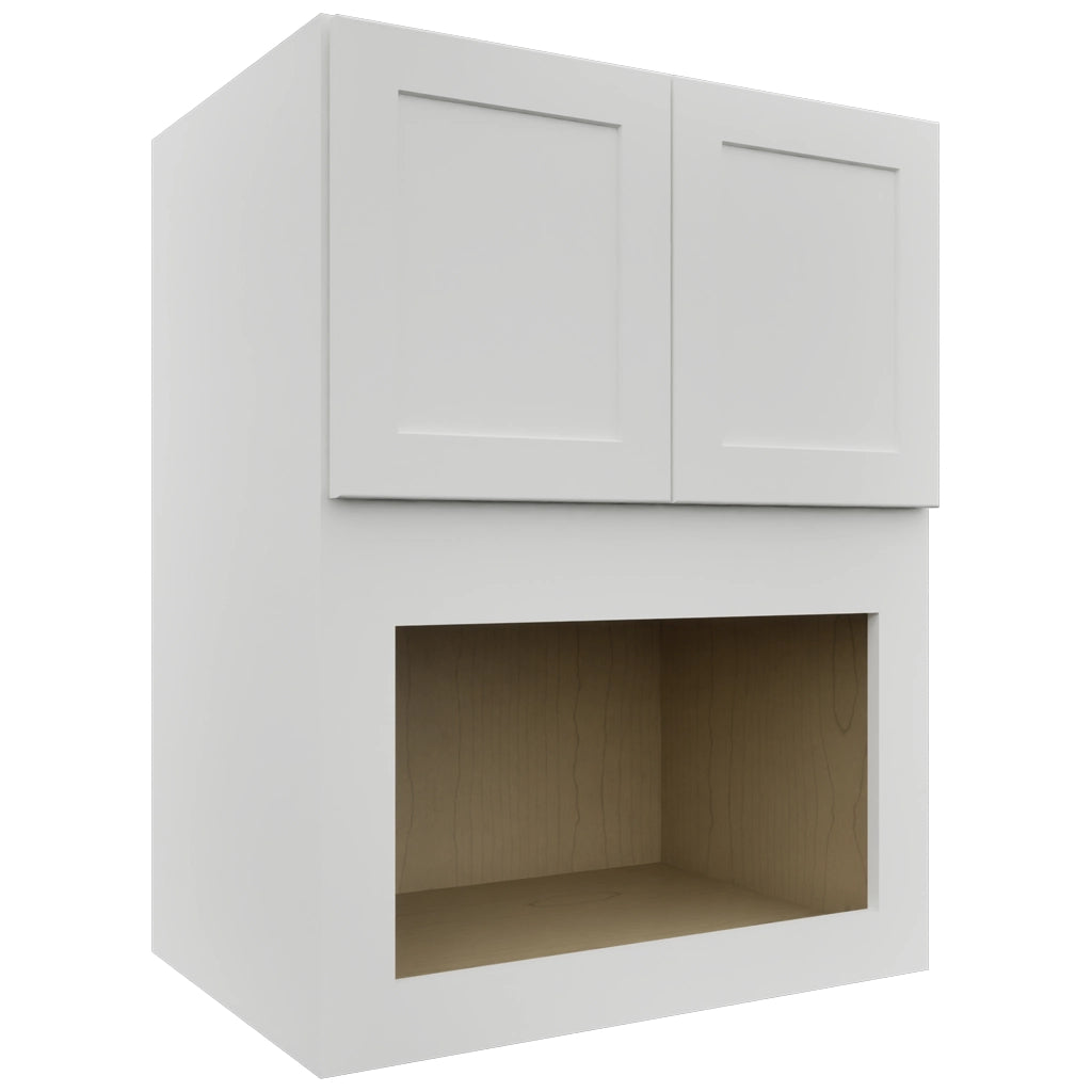 Fabuwood Galaxy Frost MC303921 Wall Microwave Cabinet, Front View