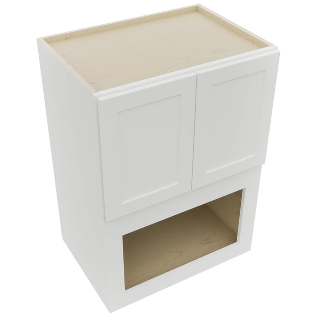 Fabuwood Galaxy Frost MC304221 Wall Microwave Cabinet, Top View