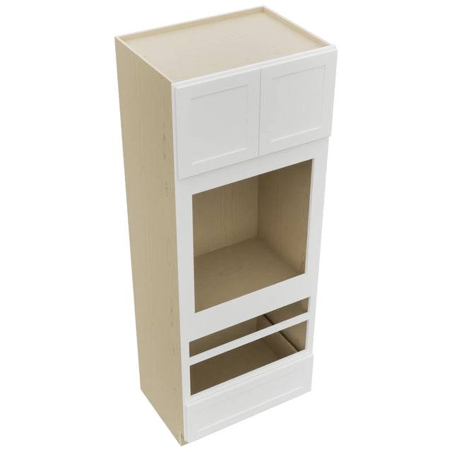Fabuwood Galaxy Frost OC3390D Tall Oven Cabinet Double, Top View