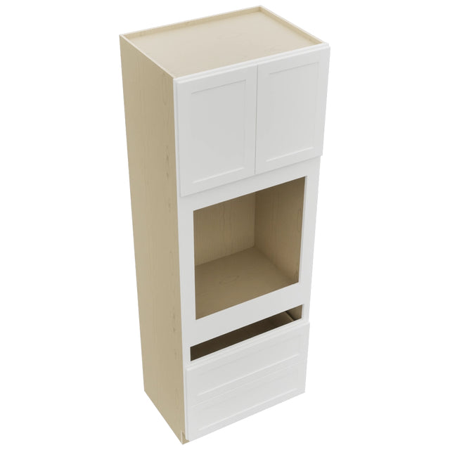 Fabuwood Galaxy Frost OC3396C Tall Oven Cabinet Combo, Top View