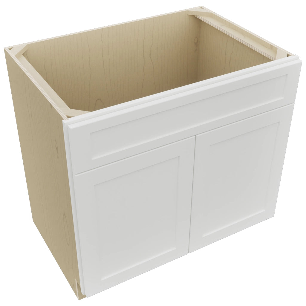 Fabuwood Galaxy Frost SB36SDF Base Sink Cabinet, Top View