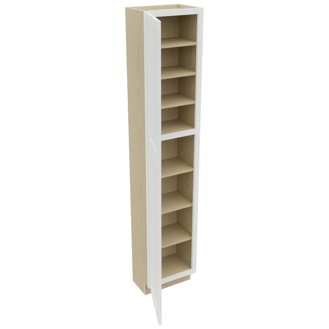 Fabuwood Galaxy Frost TP181290 Tall Pantry Cabinet, Open View