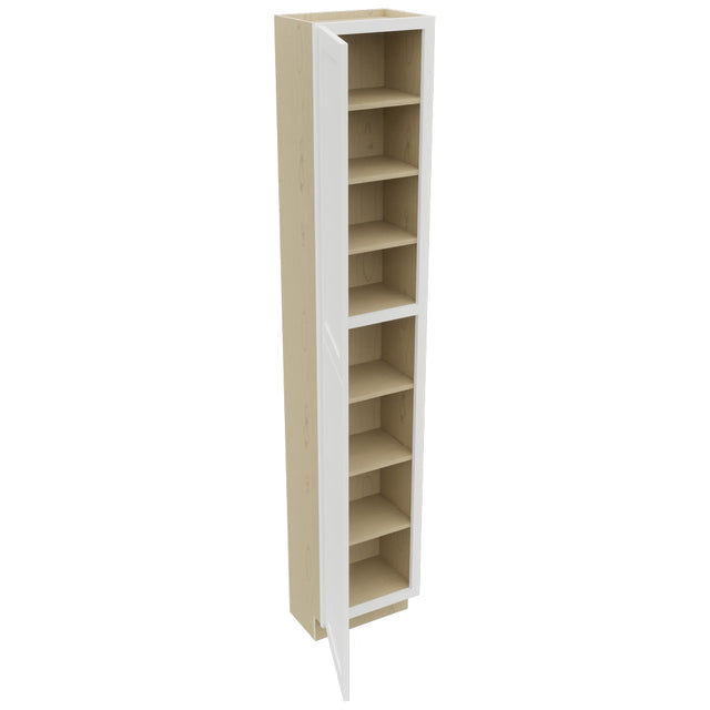 Fabuwood Galaxy Frost TP181296 Tall Pantry Cabinet, Open View