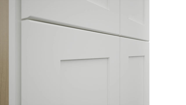 Fabuwood Galaxy Frost TP241296 Tall Pantry Cabinet, Detail View