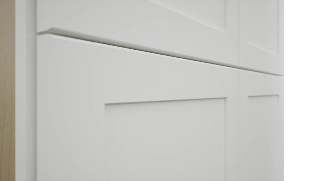 Fabuwood Galaxy Frost TP361284 Tall Pantry Cabinet, Detail View