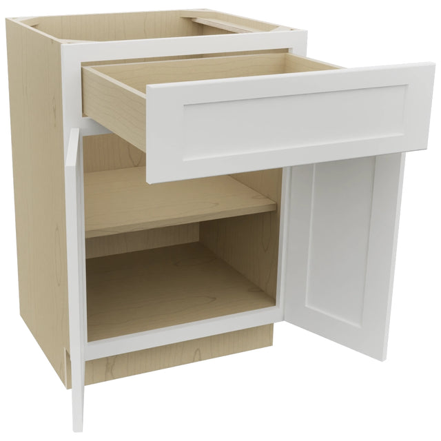 Fabuwood Galaxy Frost VB24-34 Vanity Base Standard Cabinet, Open View