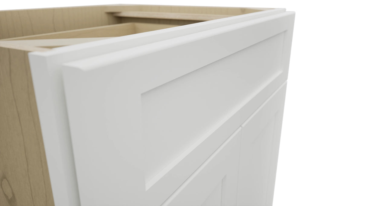 Fabuwood Galaxy Frost VB27-34 Vanity Base Standard Cabinet, Detail View