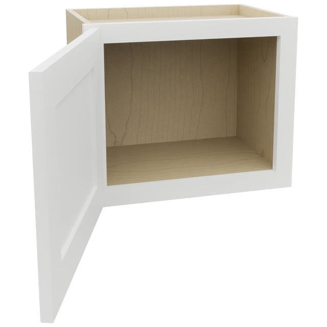 Fabuwood Galaxy Frost W1815 Wall Standard Cabinet, Open View