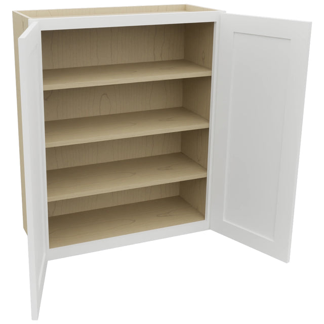 Fabuwood Galaxy Frost W3036 Wall Standard Cabinet, Open View