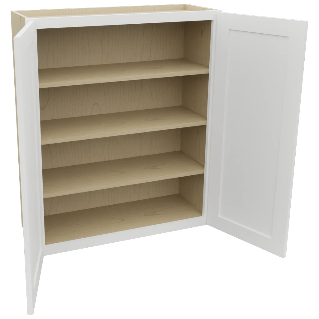 Fabuwood Galaxy Frost W3339 Wall Standard Cabinet, Open View