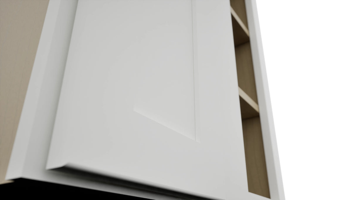 Fabuwood Galaxy Frost WBC2439 Wall Corner Blind Cabinet, Detail View