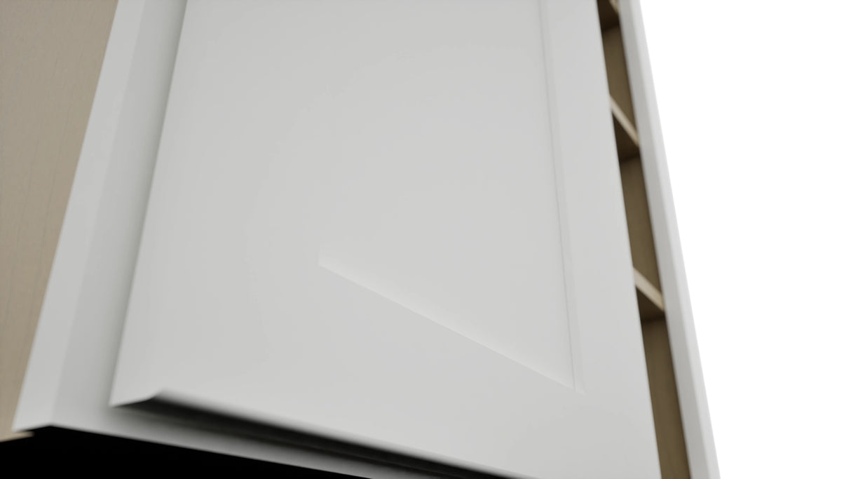 Fabuwood Galaxy Frost WBC3039 Wall Corner Blind Cabinet, Detail View