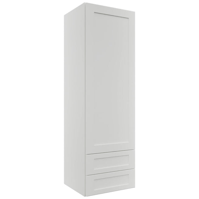 Fabuwood Galaxy Frost WD1857 Wall Drawer Cabinet, Front View