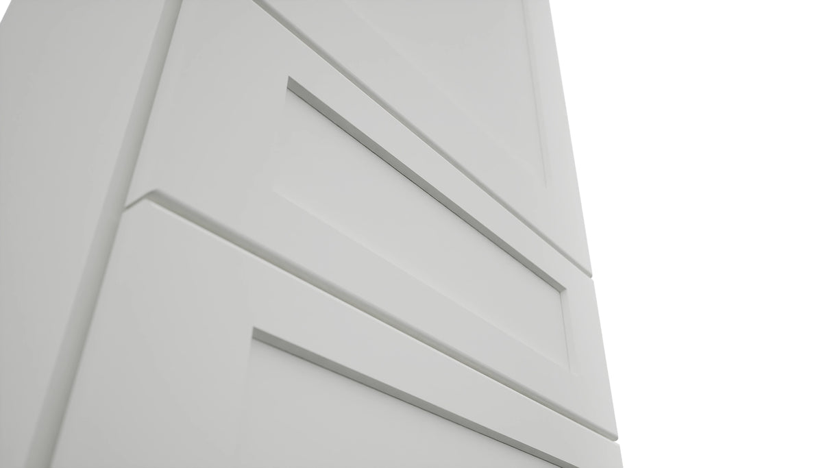 Fabuwood Galaxy Frost WD1857 Wall Drawer Cabinet, Detail View