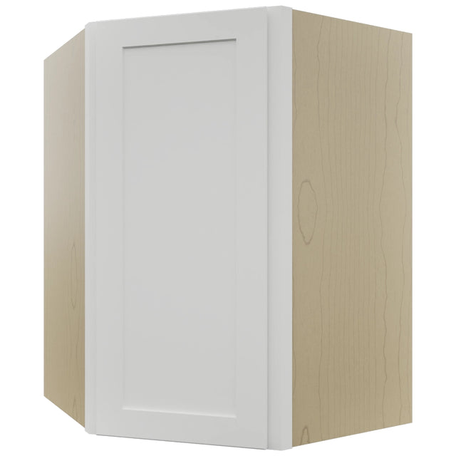 Fabuwood Galaxy Frost WDC2736 Wall Corner Diagonal Cabinet, Front View