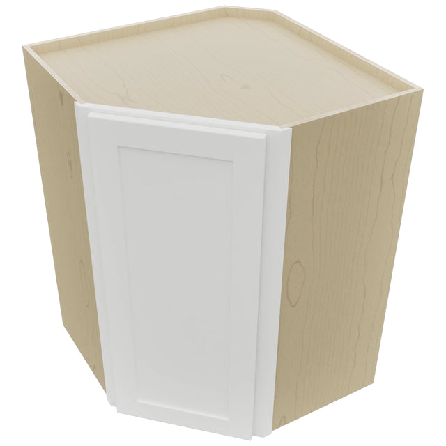 Fabuwood Galaxy Frost WDC2736 Wall Corner Diagonal Cabinet, Top View