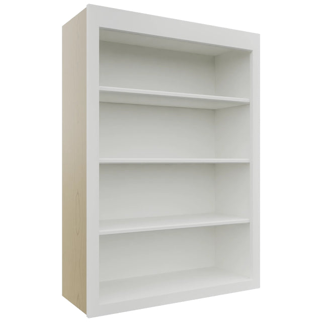 Fabuwood Galaxy Frost WOS3042 Wall Open Shelf, Front View