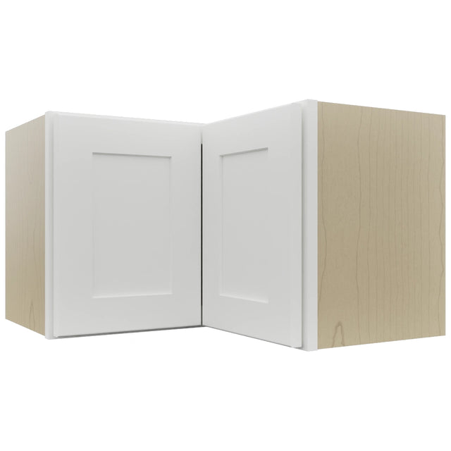 Fabuwood Galaxy Frost WPC2415 Wall Corner Pie Cabinet, Front View