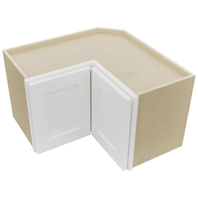 Fabuwood Galaxy Frost WPC2415 Wall Corner Pie Cabinet, Top View