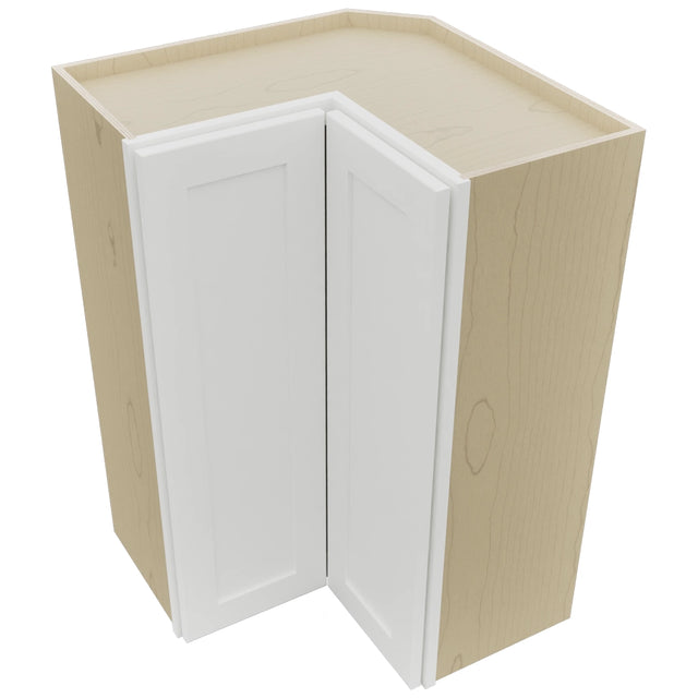 Fabuwood Galaxy Frost WPC2436 Wall Corner Pie Cabinet, Top View