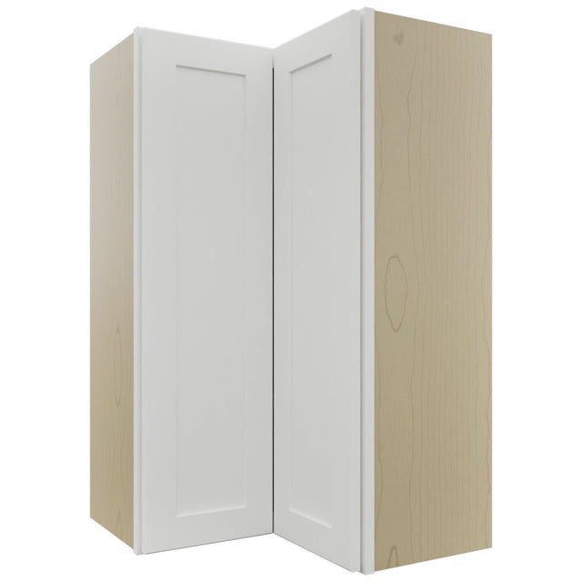 Fabuwood Galaxy Frost WPC2439 Wall Corner Pie Cabinet, Front View