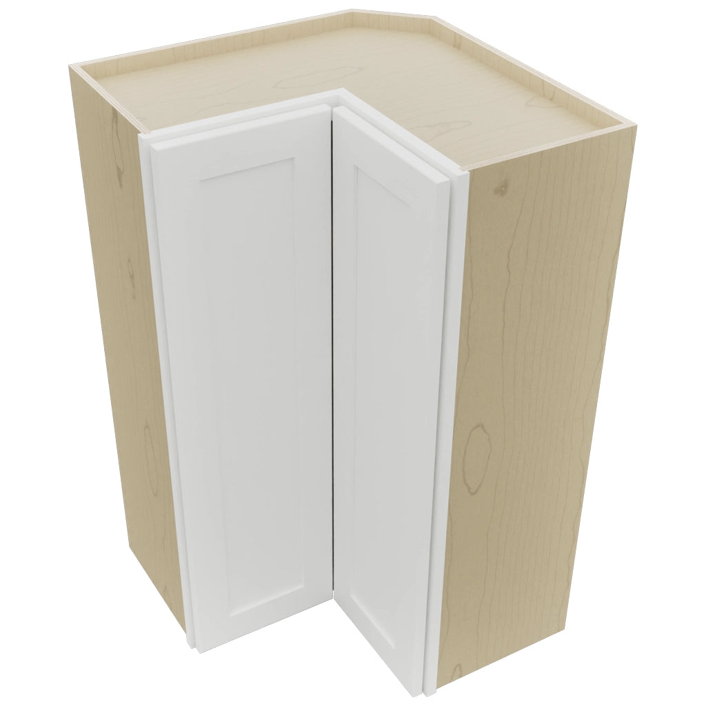 Fabuwood Galaxy Frost WPC2439 Wall Corner Pie Cabinet, Top View