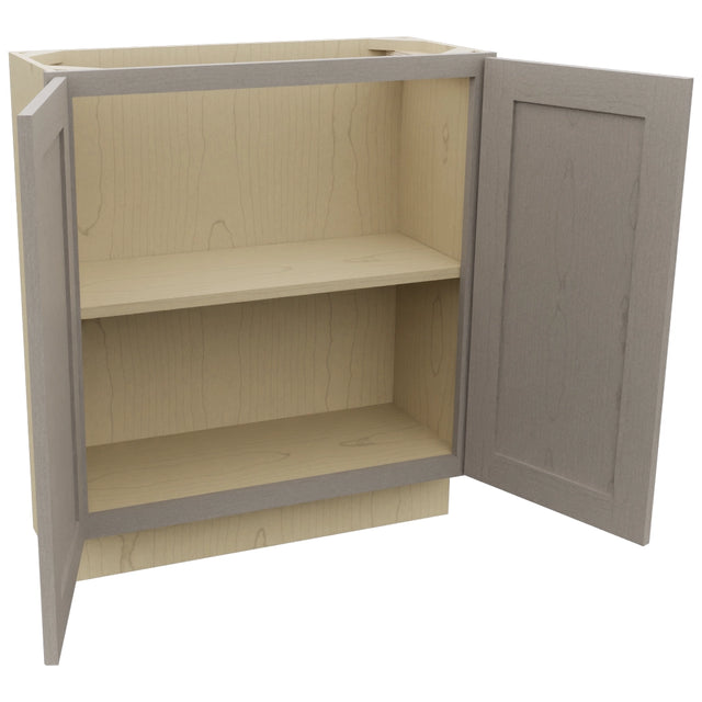 Fabuwood Galaxy Horizon B30FD-12D Base Full Door Cabinet, Open View